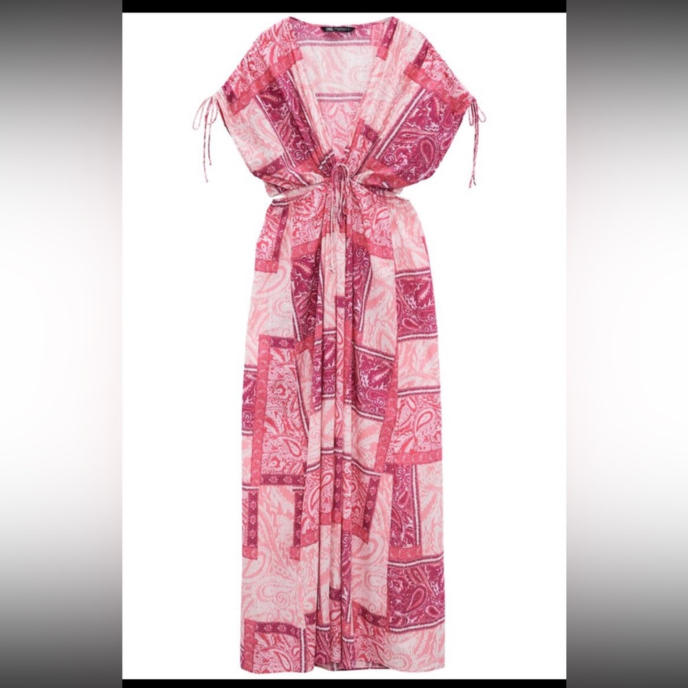 Zara Patchwork Print dress